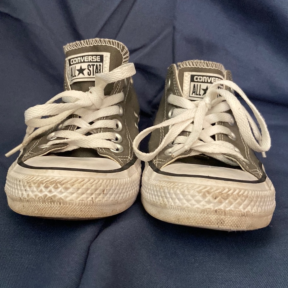 Grey Converse All Star- Low Tops